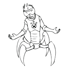 230x230 Wild Kratts Coloring Pages