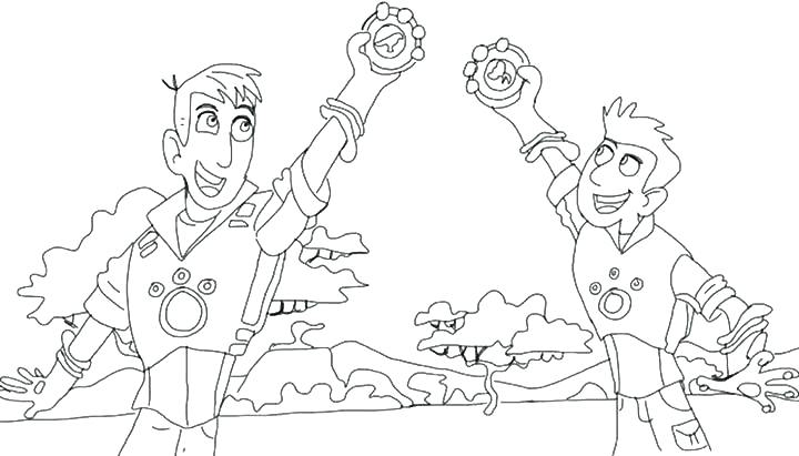 720x411 Wild Kratts Coloring Pages Gallery Of Wild Coloring Pages Wild