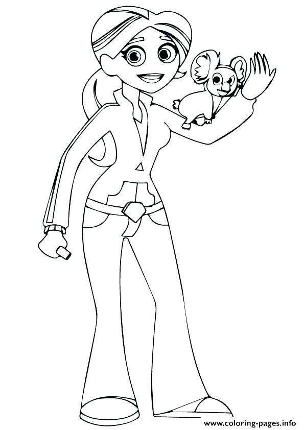 595x842 Wild Kratts Printable Coloring Pages Wild Coloring Pages To Print