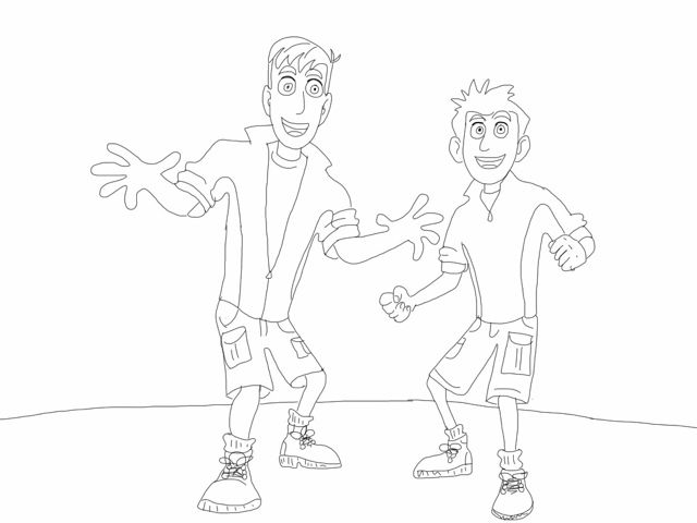640x480 Wild Kratts Coloring Pages Free To Print