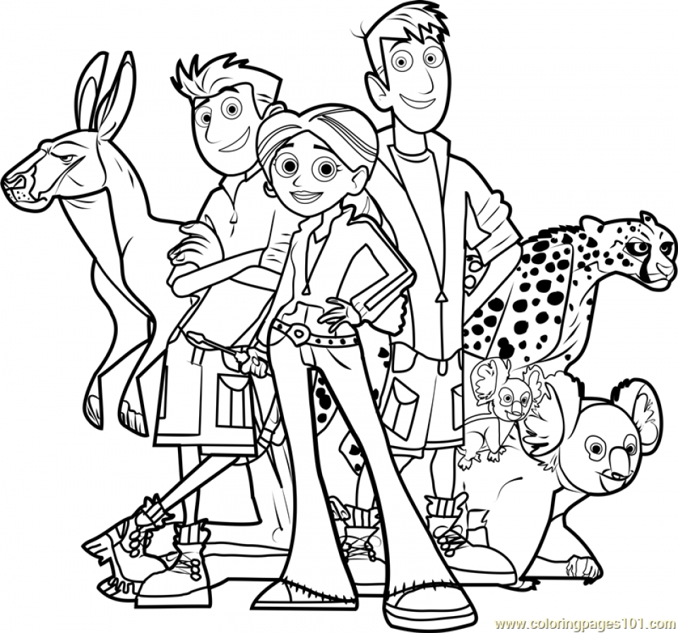 960x897 Get This Wild Kratts Coloring Pages Online 6dg48 Wild Kratts