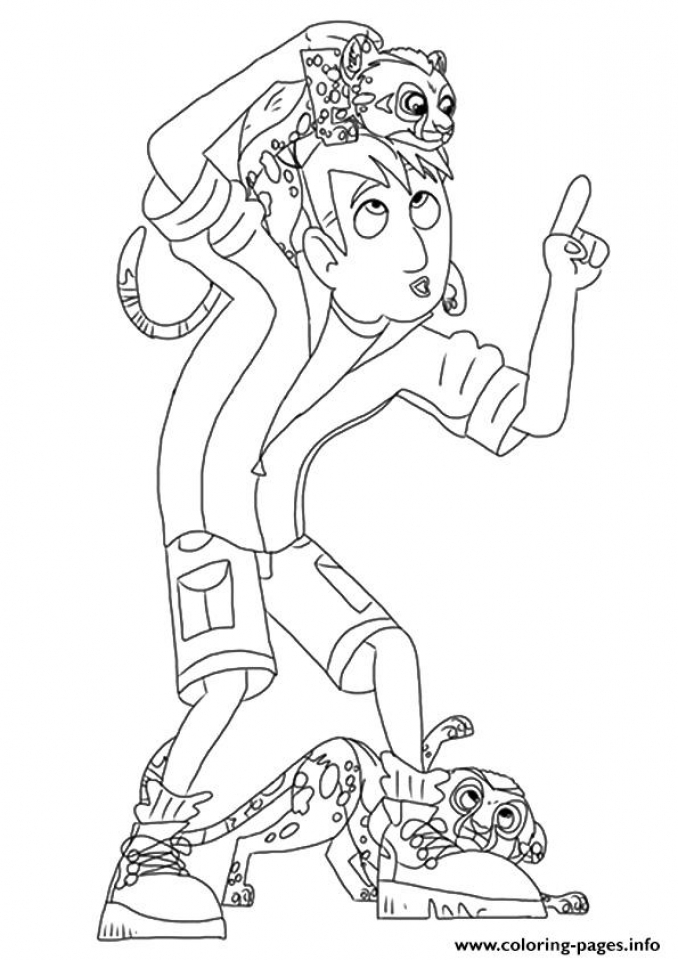 678x960 Get This Wild Kratts Coloring Pages Free Tar3m !