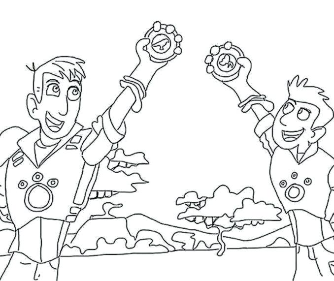 Wild Kratts Coloring Pages To Print at GetColorings.com | Free ...