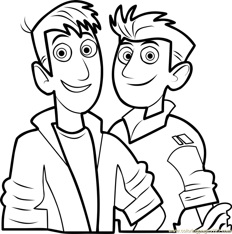 Wild Kratts Coloring Page 793x800 Wild Kratts Coloring Page