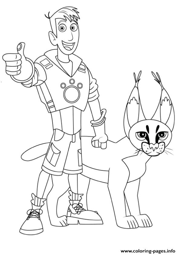 595x842 Wild Kratts Coloring Pages 14