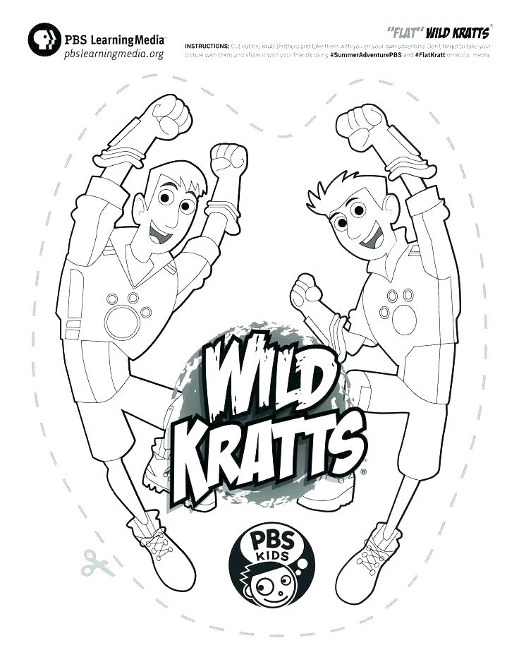 736x938 Wild Kratts Coloring Pages To Print Wild Coloring Pages Wild