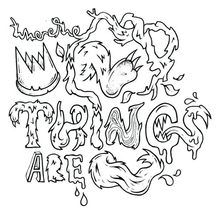 Where The Wild Things Are Coloring Page Coloring Pages Gallery 700x683 Where The Wild Things Are Coloring Page Coloring Pages Gallery
