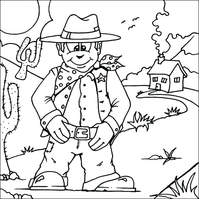 Wild West Coloring Pages Printable at GetColorings.com | Free printable ...