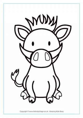 African Animal Colouring Pages 320x452 African Animal Colouring Pages