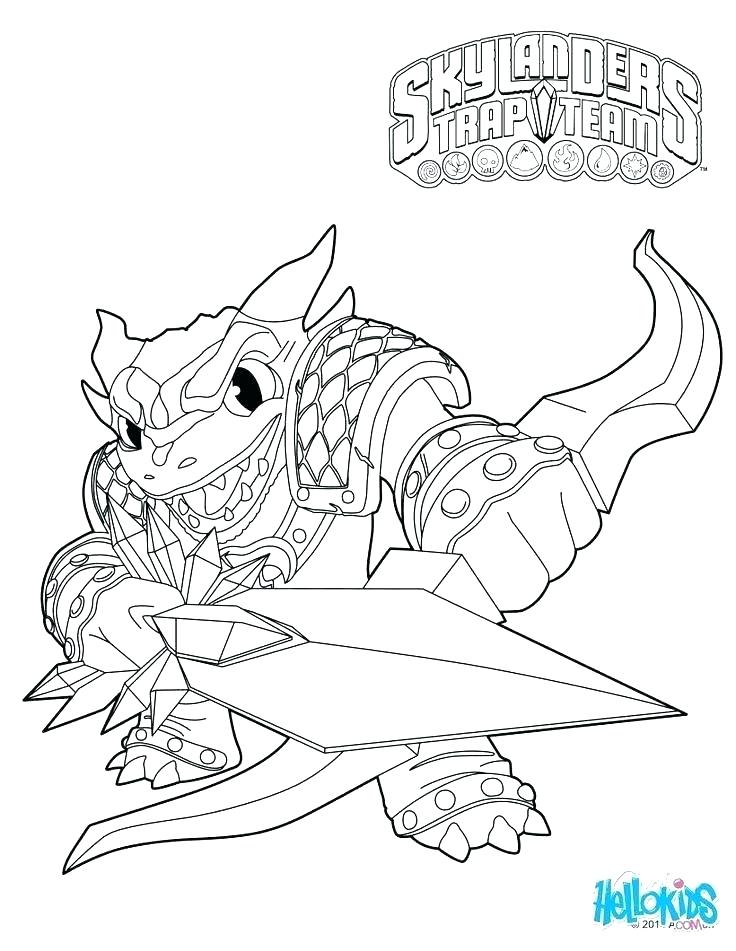 736x951 Skylanders Superchargers Coloring Pages