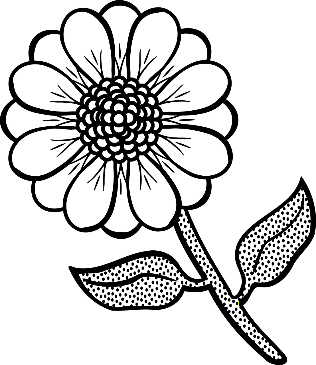Free Printable Flower Coloring Pages 16 Pics 1108x1280 Free Printable Flower Coloring Pages 16 Pics