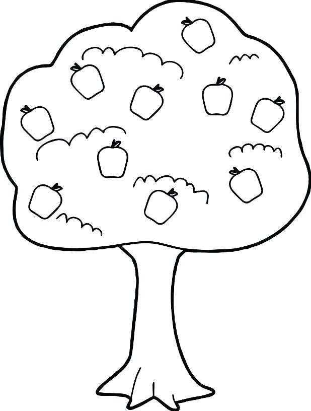 Willow Tree Coloring Page at GetColorings.com | Free printable ...