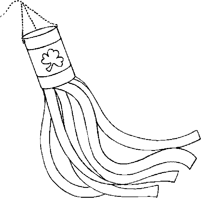 Wind Sock Coloring Page 675x665 Wind Sock Coloring Page