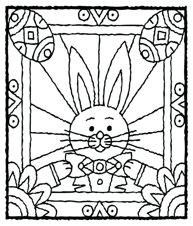 Stained Glass Window Coloring Pages Bunny Stained Glass Window 645x757 Stained Glass Window Coloring Pages Bunny Stained Glass Window