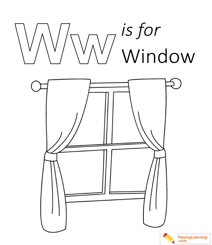Window Coloring Page 12 720x830 Window Coloring Page 12
