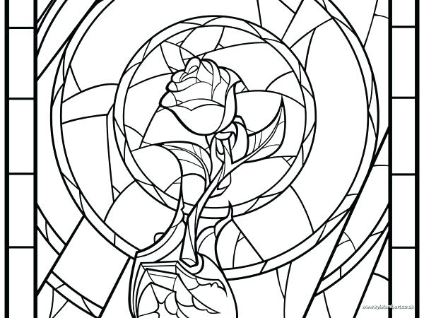 Window Coloring Page Beauty The Beast Window Coloring Page 600x450 Window Coloring Page Beauty The Beast Window Coloring Page