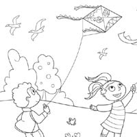 Windy Day Coloring Pages Surfnetkids 200x200 Windy Day Coloring Pages Surfnetkids