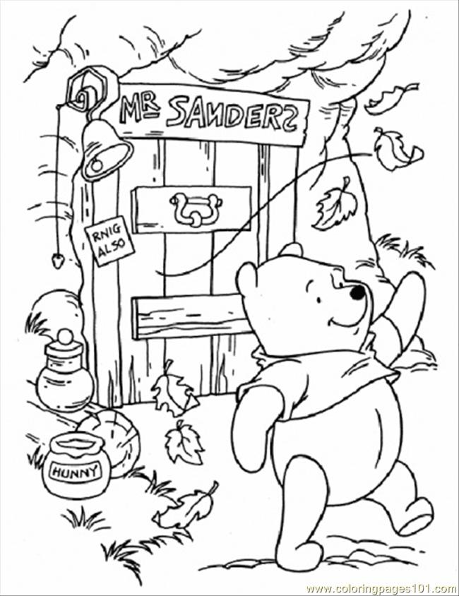 Free Coloring Autumn Day Free Printable Coloring Page Pooh 650x844 Free Coloring Autumn Day Free Printable Coloring Page Pooh