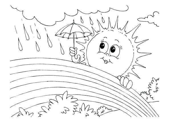 600x425 Weather Coloring Page Weather Coloring Pages Weather Coloring