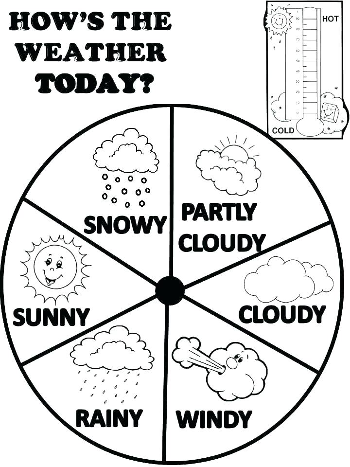 720x960 Coloring Pages Weather Weather Coloring Sheets Weather Color Pages