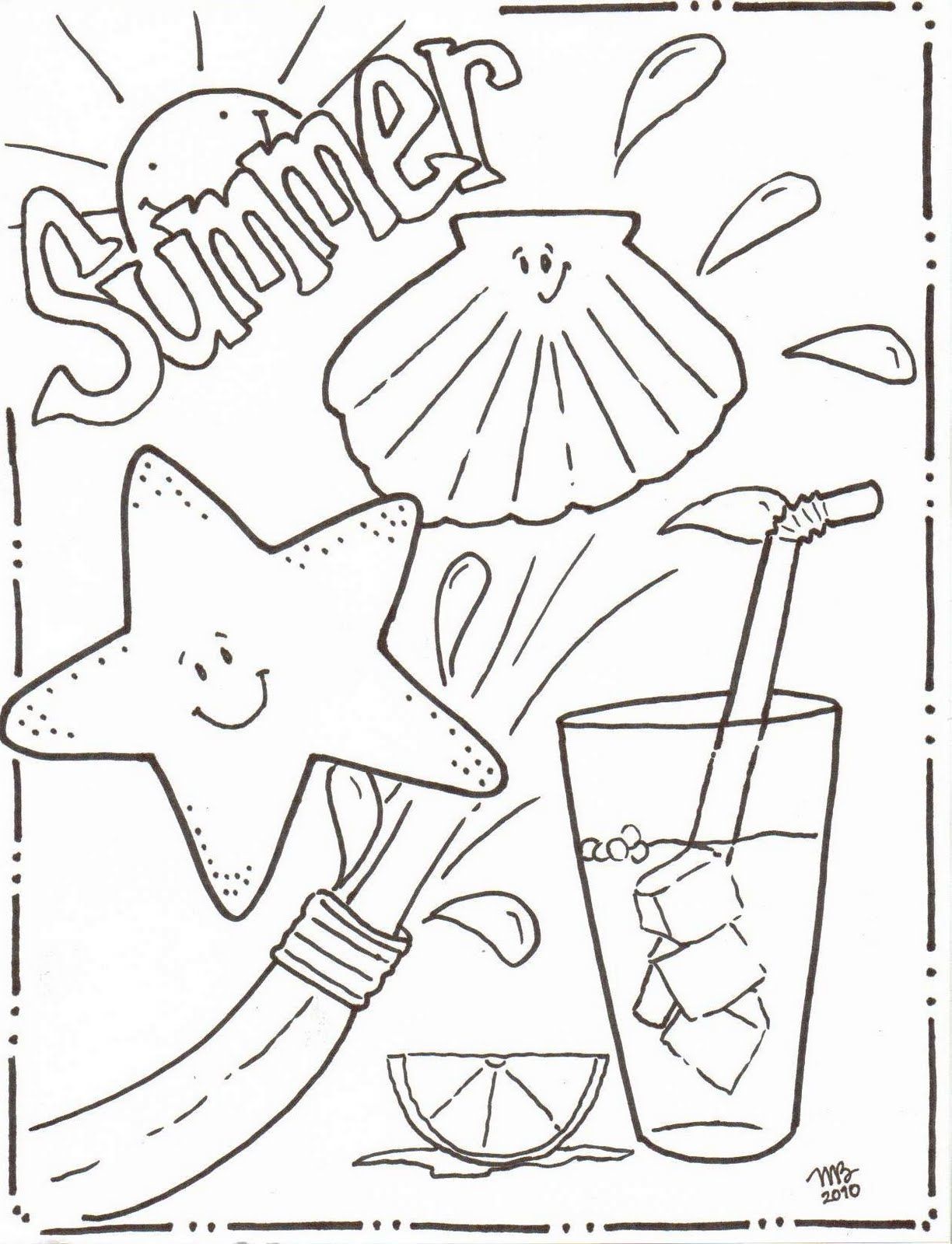 Michelle Kemper Brownlow Summer Coloring Pages 1224x1600 Michelle Kemper Brownlow Summer Coloring Pages