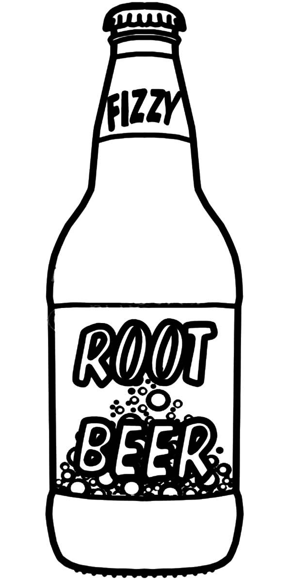 Soda Bottle Coloring Pages 600x1200 Soda Bottle Coloring Pages