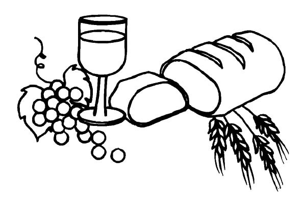 Wine And Bread Coloring Pages Best Place To Color 600x404 Wine And Bread Coloring Pages Best Place To Color