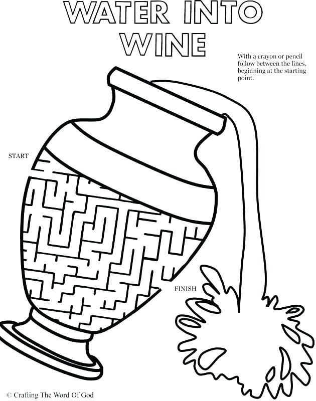 Coloring Pages For Adults Online Follow Page Turns Water Into Wine 630x800 Coloring Pages For Adults Online Follow Page Turns Water Into Wine