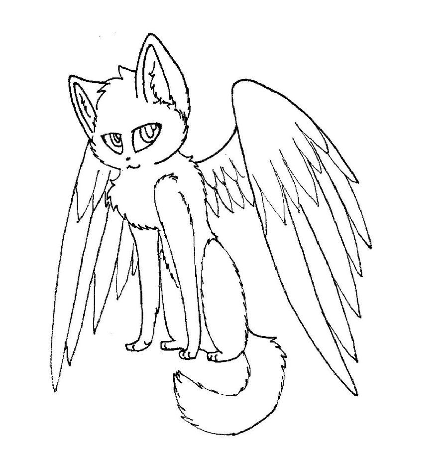 Astonishing With Wings Coloring Pages Of Winged Cat Trend 900x937 Astonishing With Wings Coloring Pages Of Winged Cat Trend