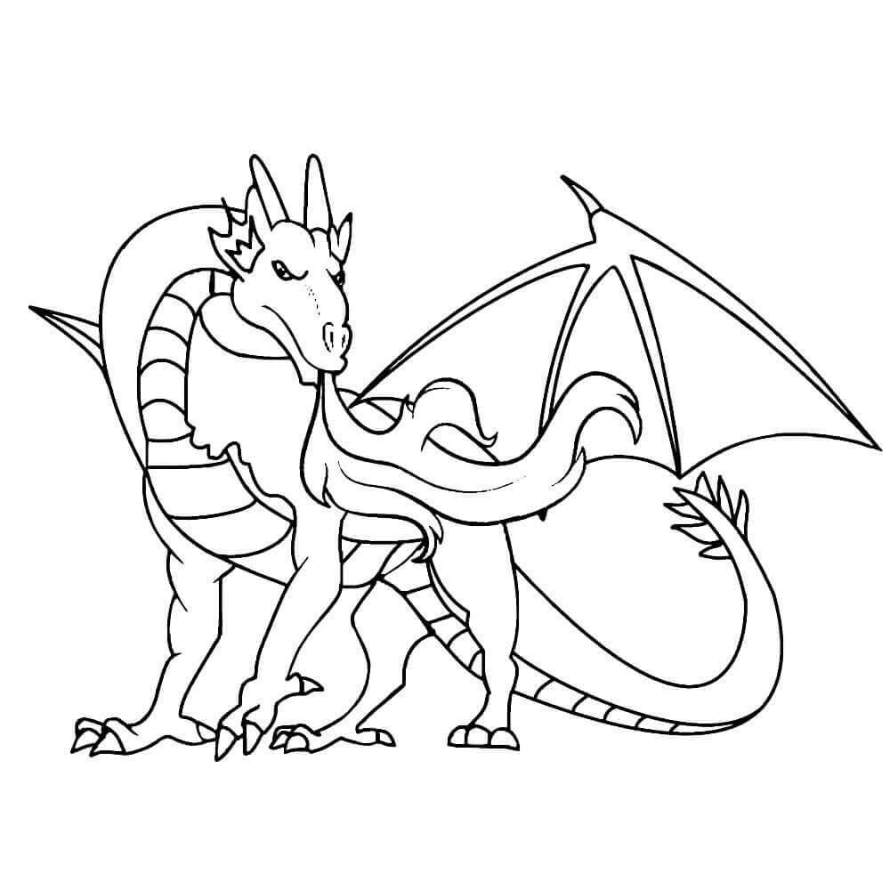 Wings Of Fire Dragon Coloring Pages at GetColorings.com | Free