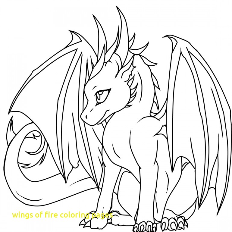 770x770 Wings Of Fire Coloring Pages With Free Coloring Pages Wings Fire