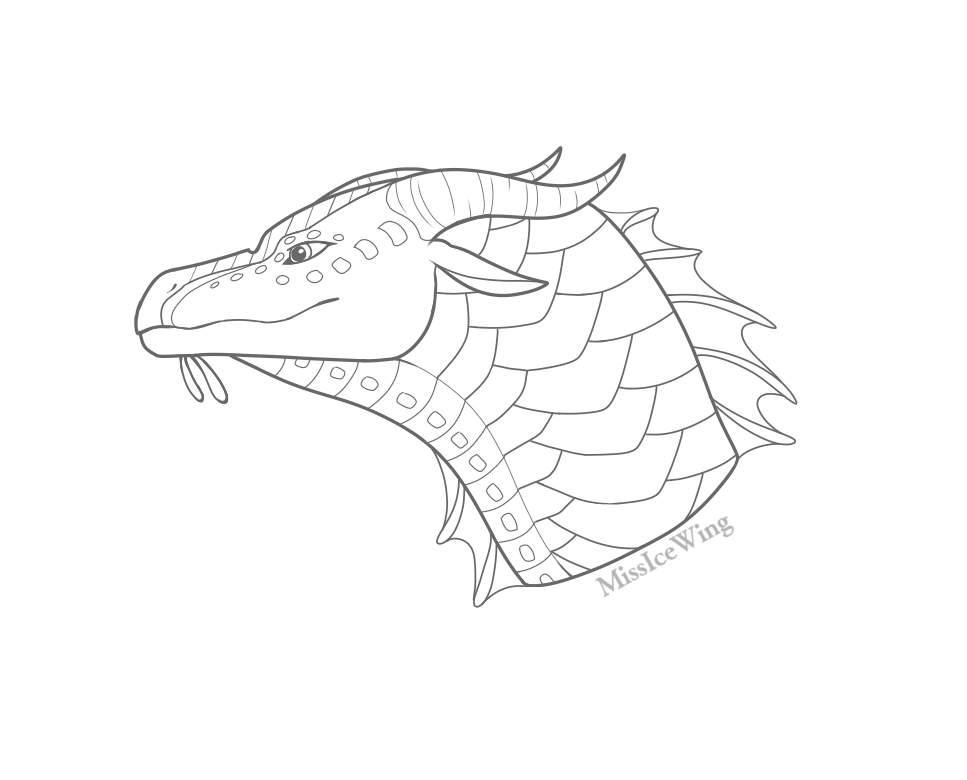 967x780 Seawing Headshot Base By Missicewing Wings Of Fire