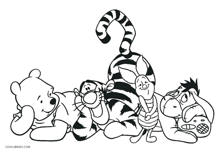 900x610 Winnie Pooh Coloring Pages The Pooh Coloring Pages In Addition