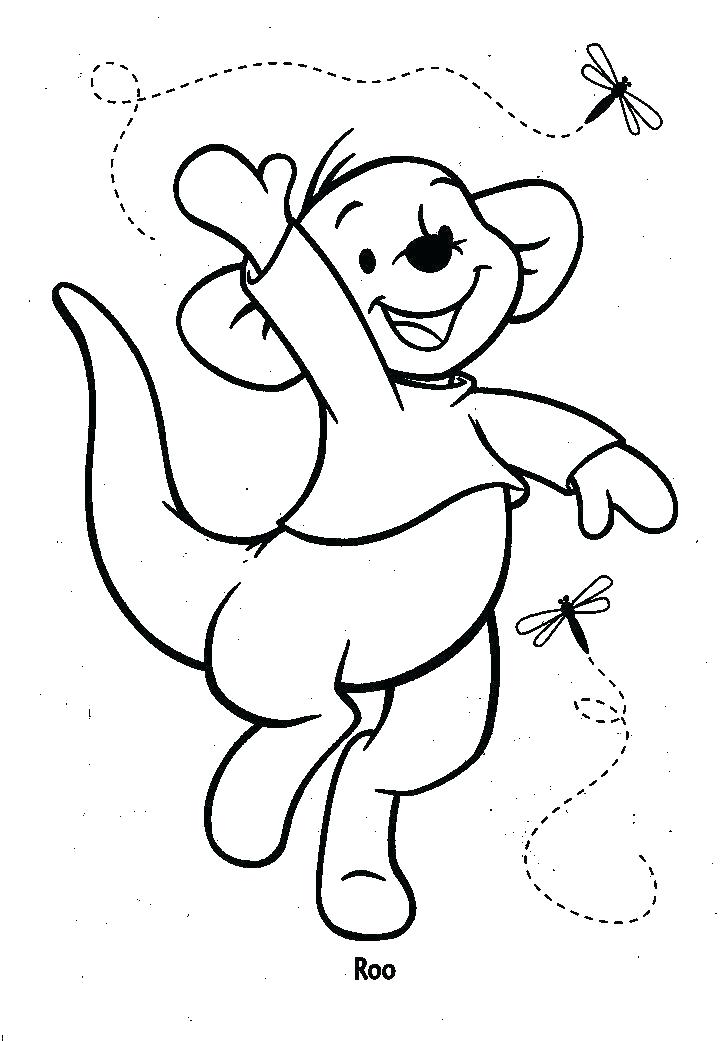 720x1041 Winnie The Pooh Coloring Pages Cute Coloring Pages 5 Baby Winnie