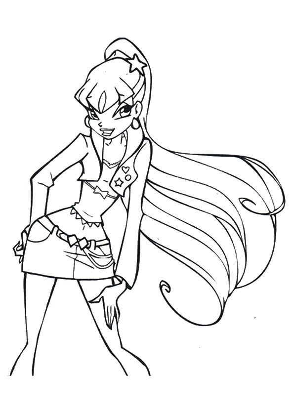 Print Coloring Image Winx Club 595x842 Print Coloring Image Winx Club