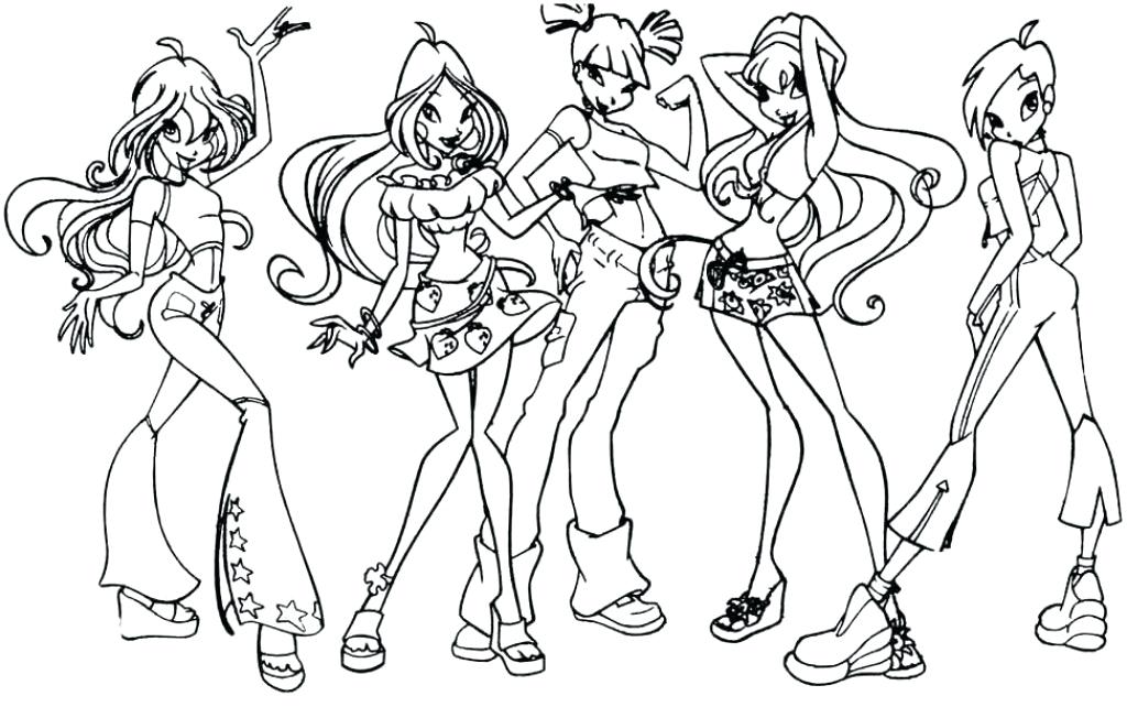 Winx Coloring Pages 1024x642 Winx Coloring Pages