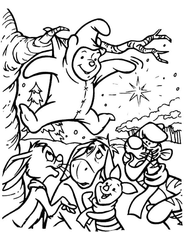 600x747 Winnie The Pooh And Friends Coloring Page Winnie The Pooh