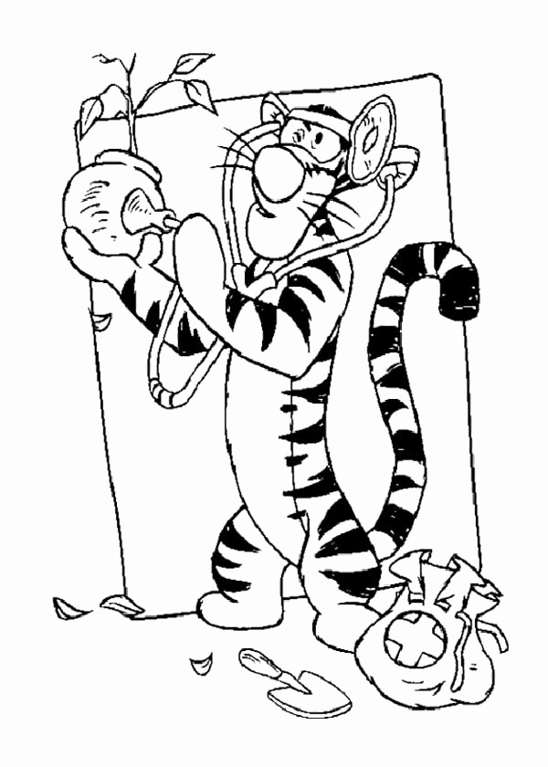 600x840 29 Best Winnie The Pooh Coloring Page Images On Tigger