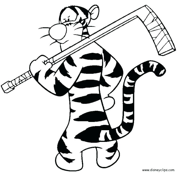 736x719 Tigger Coloring Page