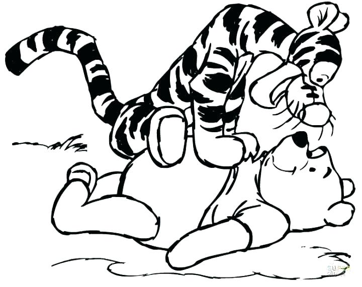 Winnie The Pooh Characters Coloring Pages Baby The Pooh Coloring 720x571 Winnie The Pooh Characters Coloring Pages Baby The Pooh Coloring