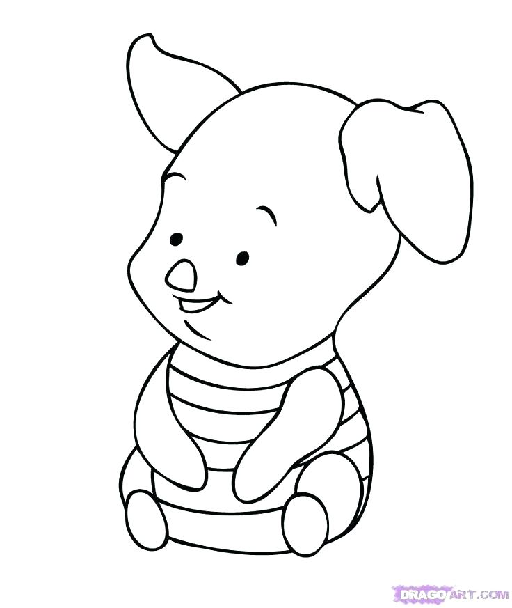 Winnie The Pooh Characters Coloring Pages Perfect Baby The Pooh 736x873 Winnie The Pooh Characters Coloring Pages Perfect Baby The Pooh