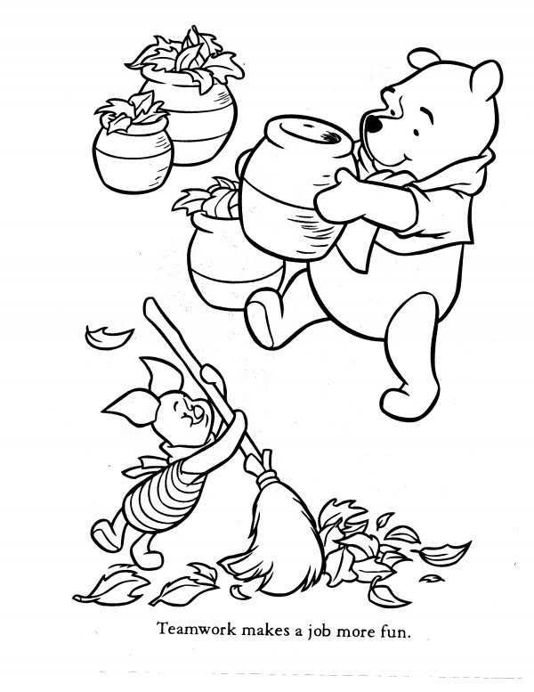 Winnie The Pooh Coloring Pages 600x777 Winnie The Pooh Coloring Pages