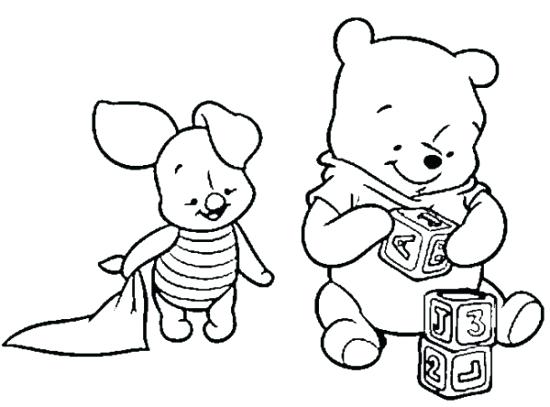 Baby Pooh Coloring Pages Baby The Pooh Coloring Pages Baby Winnie 550x407 Baby Pooh Coloring Pages Baby The Pooh Coloring Pages Baby Winnie