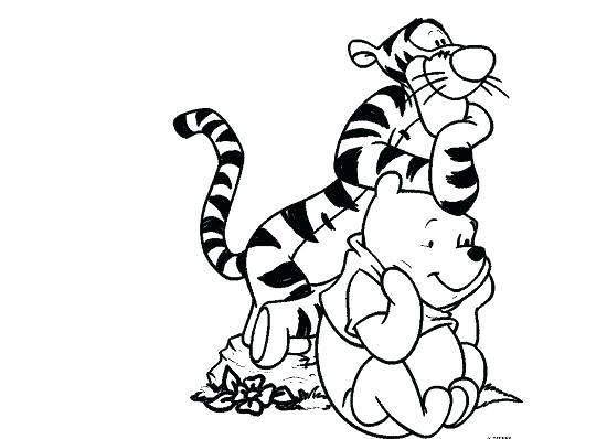 550x398 Winnie The Pooh Easter Coloring Pages Baby Cute We Hope That