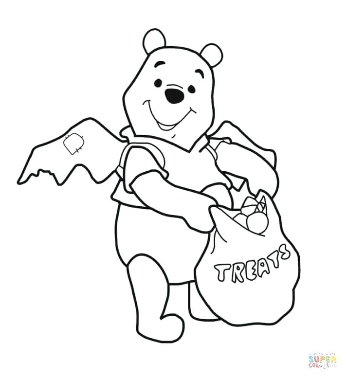 713x779 Winnie The Pooh Halloween Coloring Pages Click The The Pooh