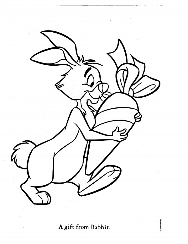 Rabbit Coloring Pages 600x777 Rabbit Coloring Pages