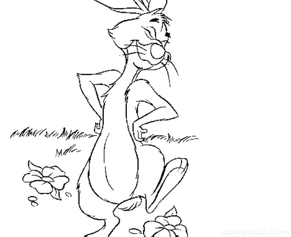 Winnie The Pooh Rabbit Coloring Pages at GetColorings.com | Free ...