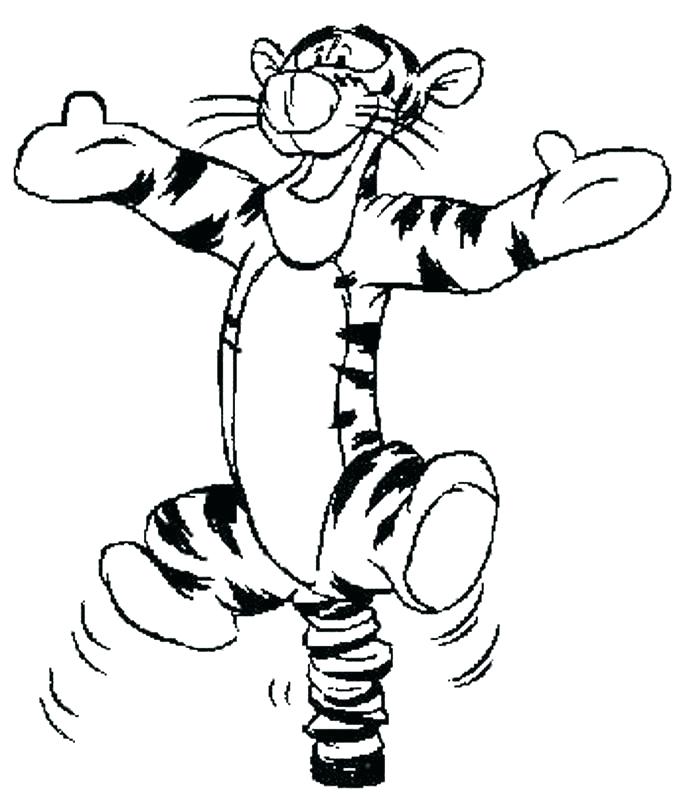 Pooh Coloring Page 691x800 Pooh Coloring Page