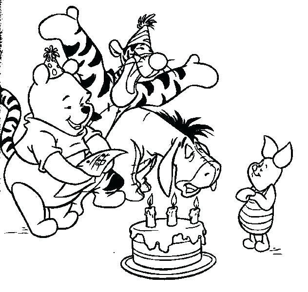 Winnie Pooh Color Pages Coloring Collection 632x600 Winnie Pooh Color Pages Coloring Collection