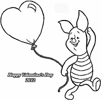 400x398 Free Coloring Pages Etyho Winnie The Pooh Valentines Coloring Pages